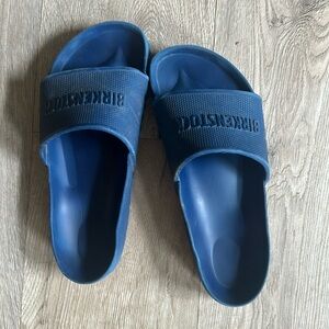 Birkenstock Barbados slide sandals EVA sole blue women’s size 39 8/8.5